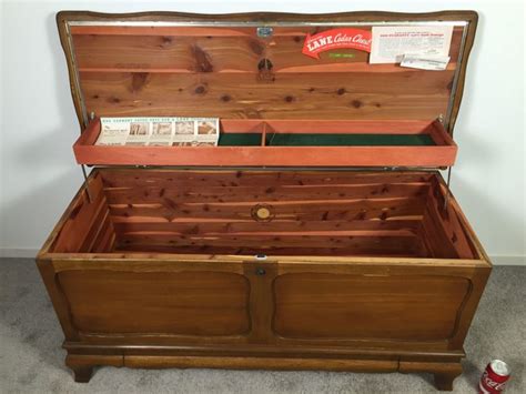 <strong>Vintage</strong> Mini <strong>Lane Cedar Wood Chest</strong> Jewelry Box Pen Pencil Holder Mc Mahan S. . Vintage lane cedar chest value